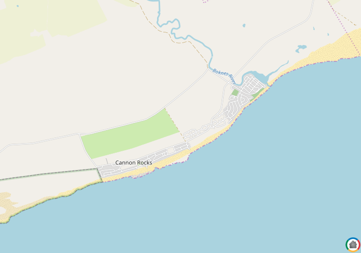 Map location of Boknes